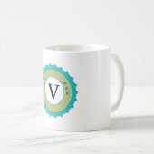 Mug de concepteur monogramme (Devant droit)