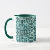 Mug de conception carrelage arabe* #2 (Gauche)