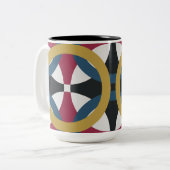 MUG DE CONCEPTION GÉOMÉTRIQUE (Devant gauche)
