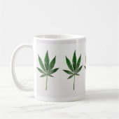 MUG DE CONCEPTION VERTE FEUILLE (Gauche)