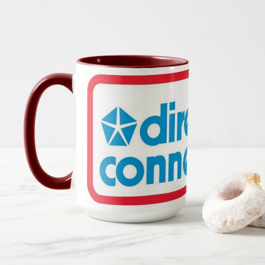 Mug de connexion directe (Avec donut)