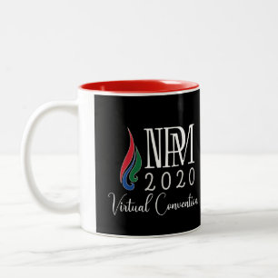 Mug de convention virtuelle (rouge, 11 onces)