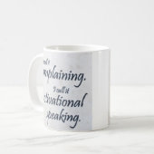 Mug de conversation (Devant gauche)