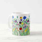 Mug de coquelicot sauvage (Devant gauche)