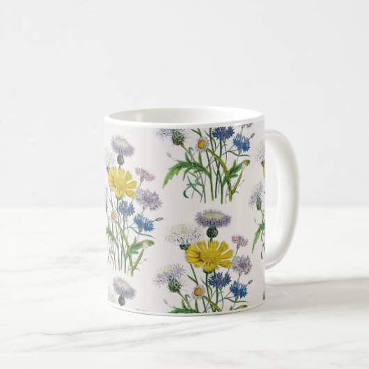 Mug de Cornflowers (Devant droit)