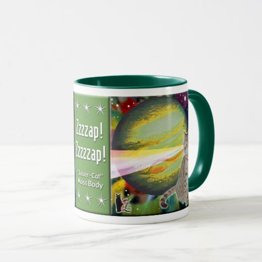 Mug de corps de machine à laser (Devant droit)