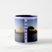 Mug de coucher de soleil tropical hawaïen (Centre)