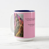 Mug de couleur - Fleurs sauvages (Devant gauche)