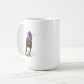 Mug de course de chevaux (Devant gauche)