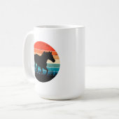 Mug de course de chevaux (Devant gauche)