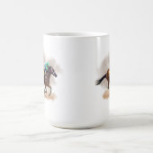 Mug de course de chevaux (Centre)