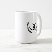 Mug de course de chevaux (Devant droit)