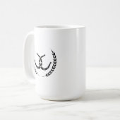 Mug de course de chevaux (Devant gauche)