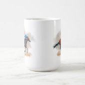 Mug de course de chevaux (Centre)