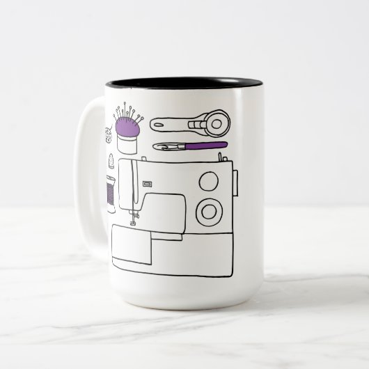 Mug de couture (Devant gauche)