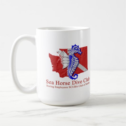Mug de crête de SeaHorse (Gauche)