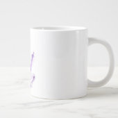Mug de cristal de cristal d'Améthyste (Droite)