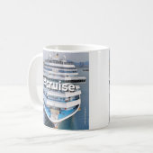 Mug de croisière - #croisière bateau de croisière (Devant gauche)