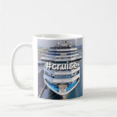 Mug de croisière - #croisière bateau de croisière (Gauche)