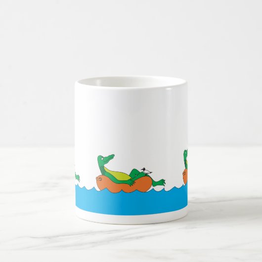 Mug de croisière en tube vert Gator (Centre)