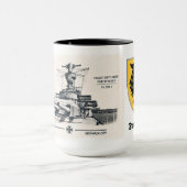 Mug de cuirassé Deutschland (Centre)