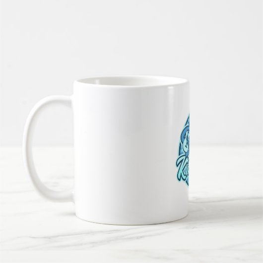 Mug de cuisine bleue (Gauche)