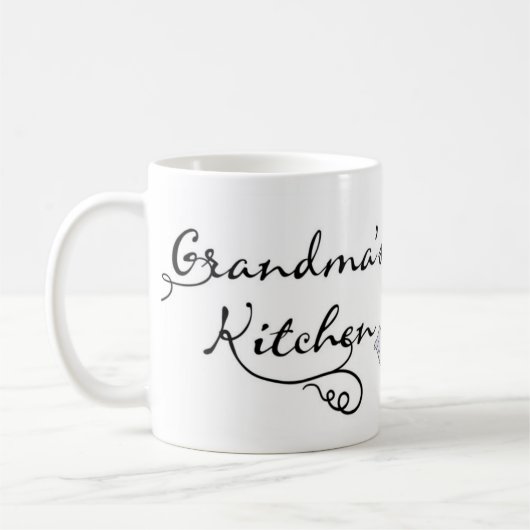 Mug de cuisine de grand-mère (Gauche)