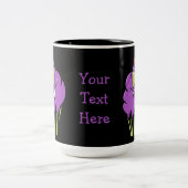 Mug de cupcake de vampire mou personnalisé (Centre)