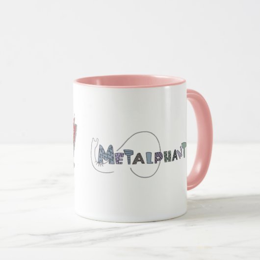 Mug de Cupidphant (Devant droit)