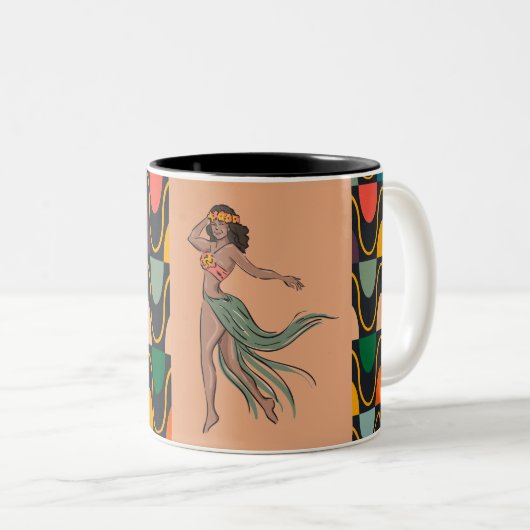 Mug de danse Abstraite (Devant droit)