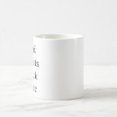 Mug de danse - Alimenté par les Beats et le cadeau (Centre)