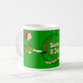 Mug de danse irlandaise (Devant gauche)