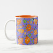 Mug de défilé violet Citrouille (Gauche)