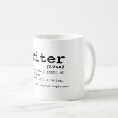 Mug de définition de l'auteur (Devant droit)