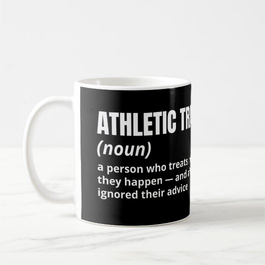 Mug de définition de l'instructeur de gym - Entraî (Gauche)