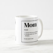 Mug de définition maman (Devant droit)