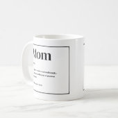 Mug de définition maman (Devant gauche)