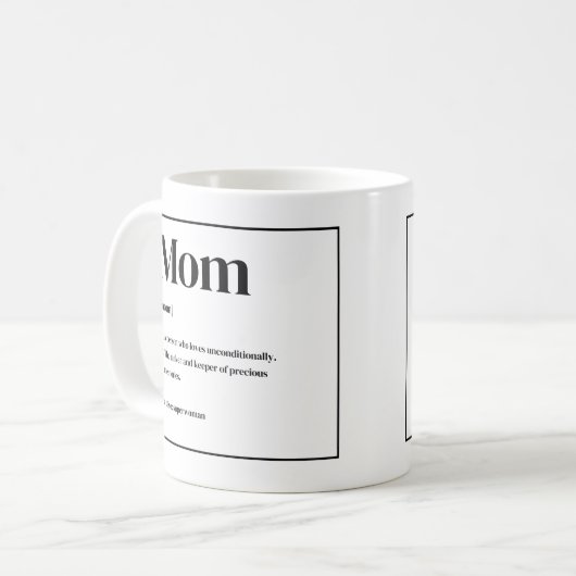 Mug de définition maman (Devant gauche)