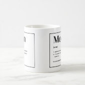 Mug de définition maman (Centre)