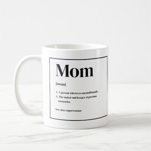 Mug de définition maman (Gauche)