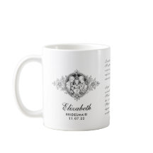 Mug de demoiselle d'honneur de la Sainte Famille é