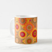 Mug de design à motifs floraux ensoleillé (Devant gauche)
