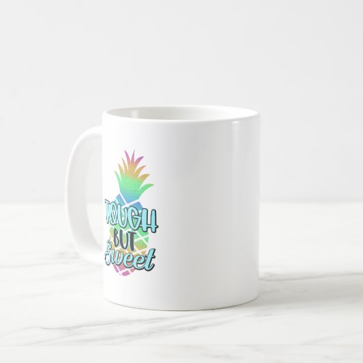 Mug de design dur mais doux (Devant gauche)