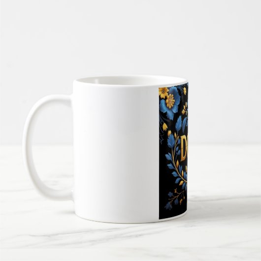 Mug de design graphique numérique - Unique et Créa (Gauche)