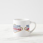 Mug de designer cool bienvenue à las vegas (Droite)