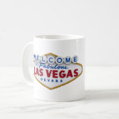Mug de designer cool bienvenue à las vegas (Devant gauche)