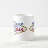 Mug de designer cool bienvenue à las vegas (Centre)