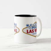 Mug de designer cool bienvenue à las vegas (Devant droit)