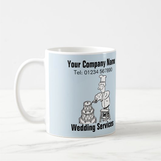 Mug de dessin animé mariage (Gauche)