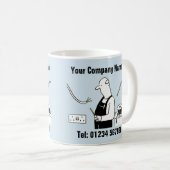 Mug de dessin des services électriques (Devant droit)